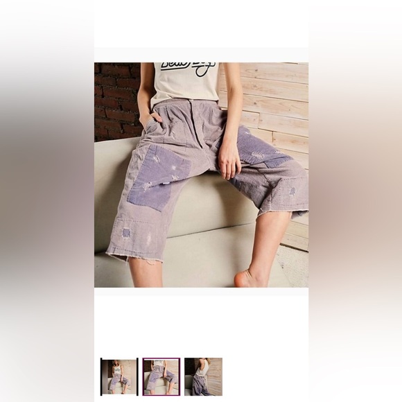 Magnolia Pearl Early Release Velvet Corduroy Drawstring Crop Pants - Picture 9 of 9